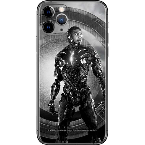 The Justice League (2017) Cyborg Poster iPhone 11 Pro Skin